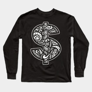 Dollar Tribal Long Sleeve T-Shirt